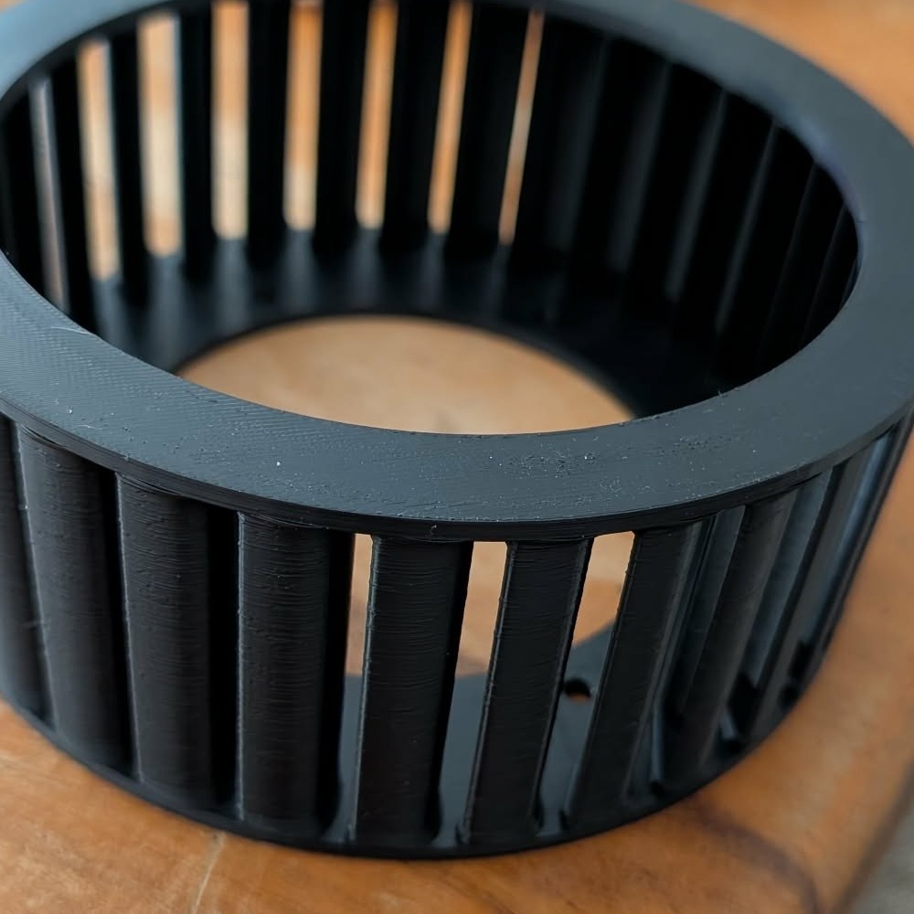 Harley Davidson Two-Stroke Engine Cooling Fan (1967-1981) - 3D Printed Replacement photo 2